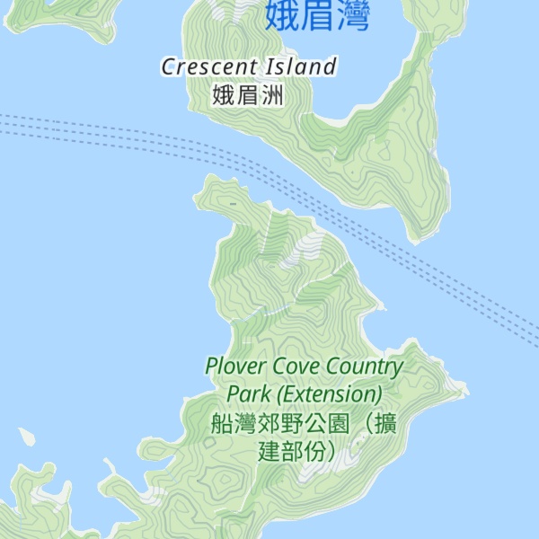 Map of Tung Yik Shan