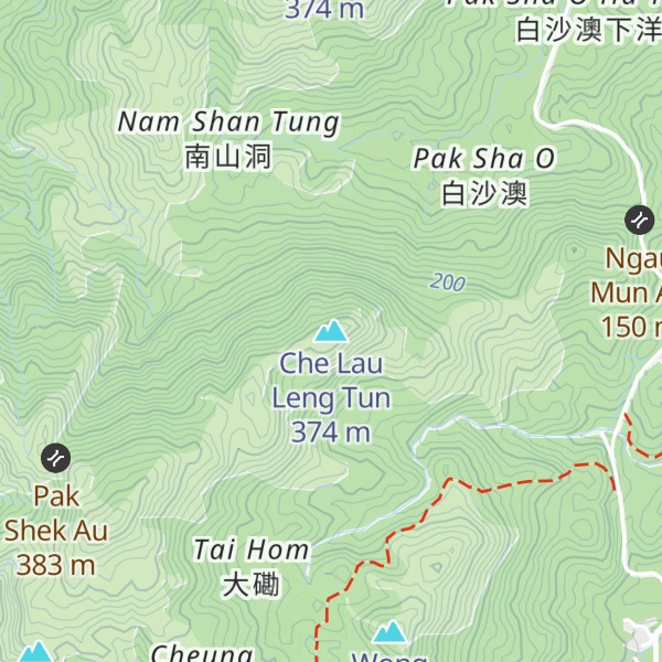 Map of Che Lau Leng Tun