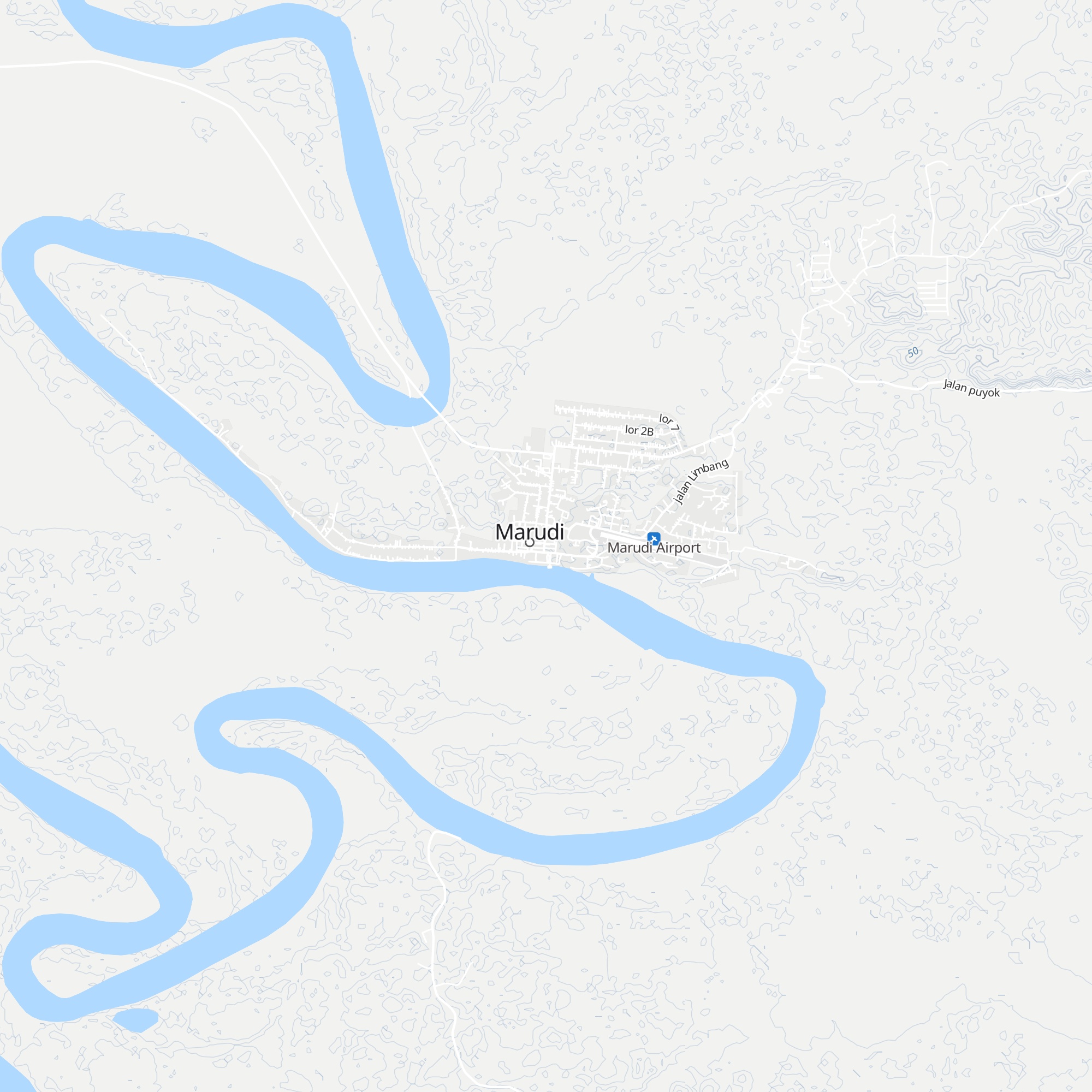 Mount mulu map
