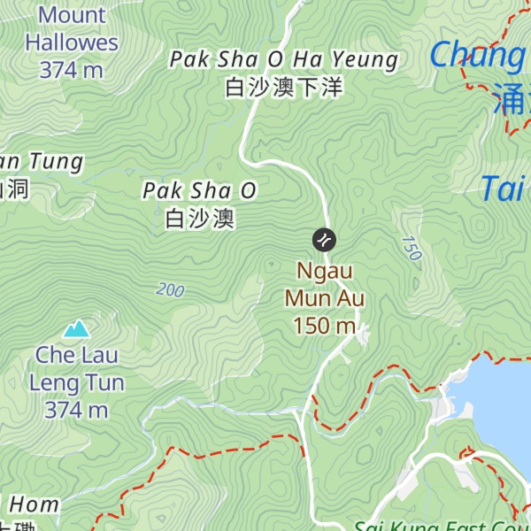 Map of Lo Fu Kei Shek
