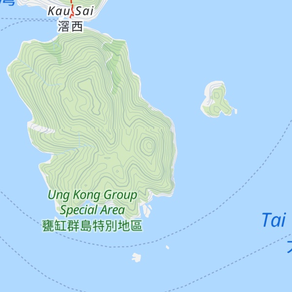 Map of Kei Shan