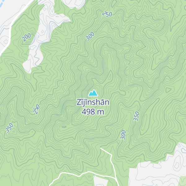 Map of Zǐjīnshān