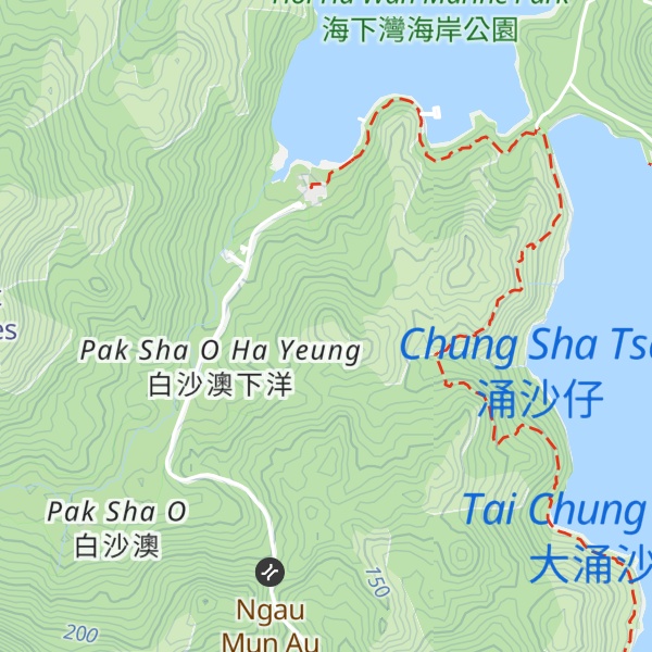 Map of Tso Wo Leng
