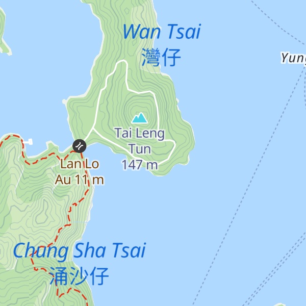 Map of Nam Fung Shan