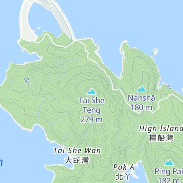 Map of Tai She Teng