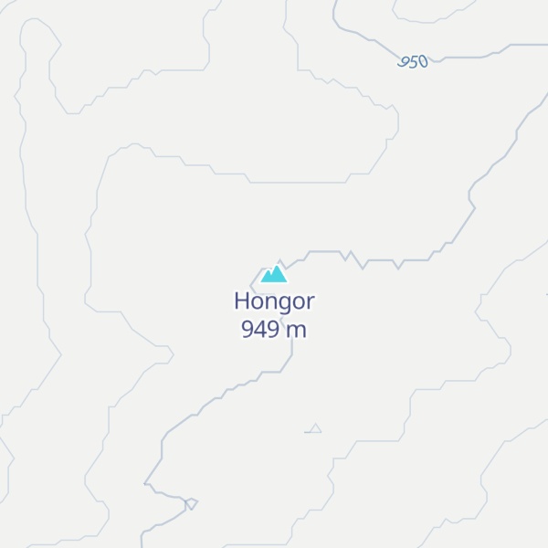 Map of Hongor