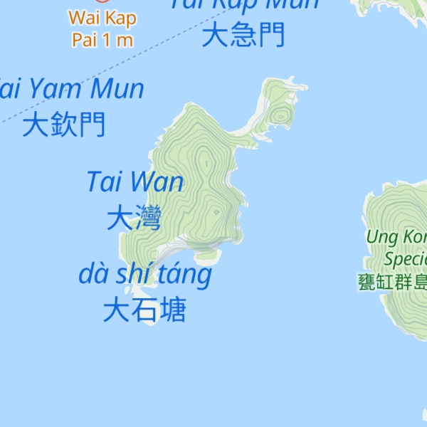 Map of Sha Tong Hau Shan