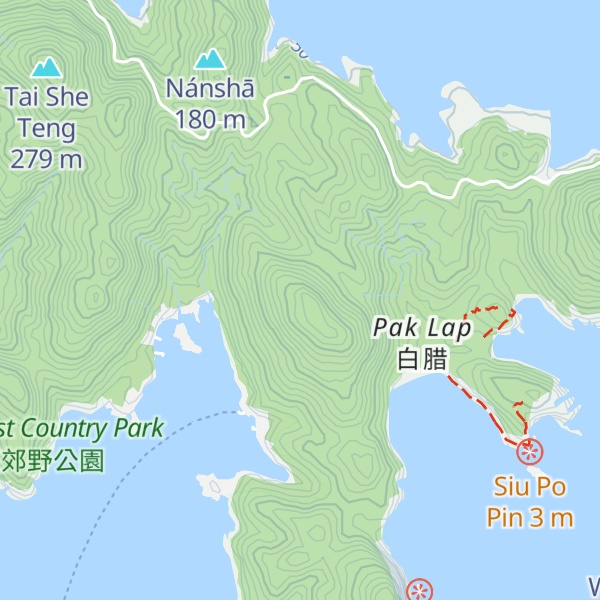 Map of Ping Pai