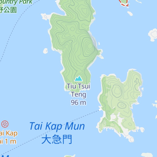 Map of Tiu Tsui Teng