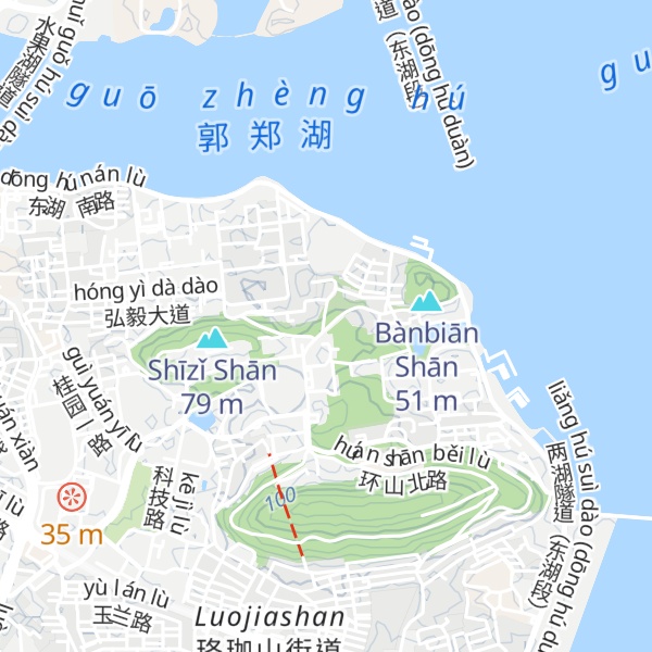 Map of Wū Yú Lǐng