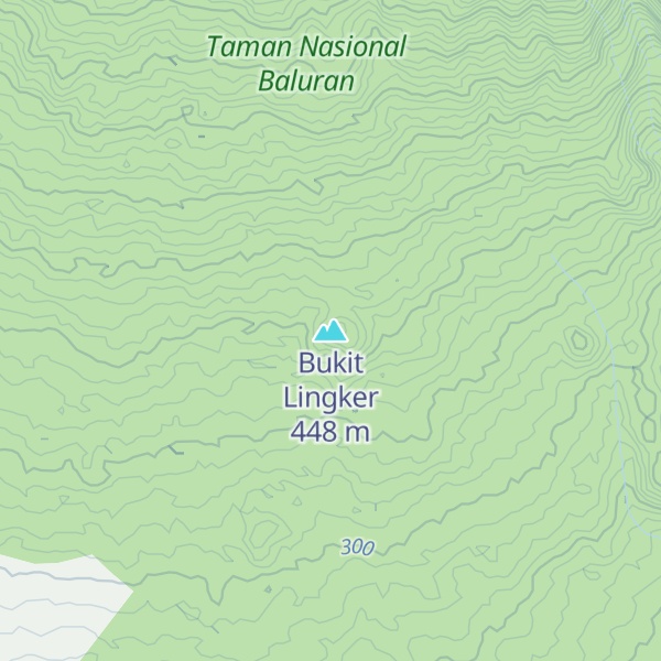 Map of Bukit Lingker