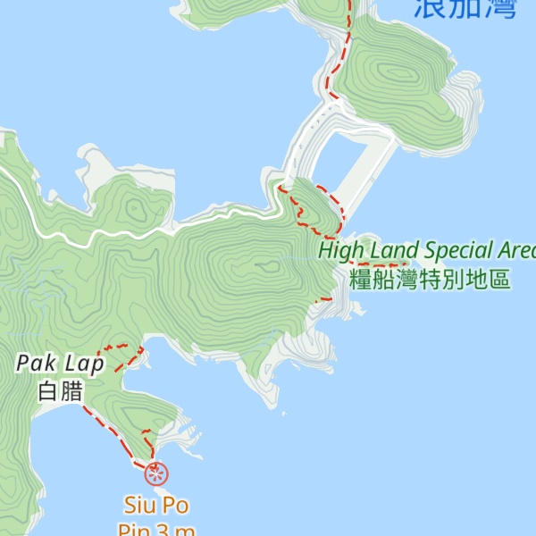 Map of Fa Shan