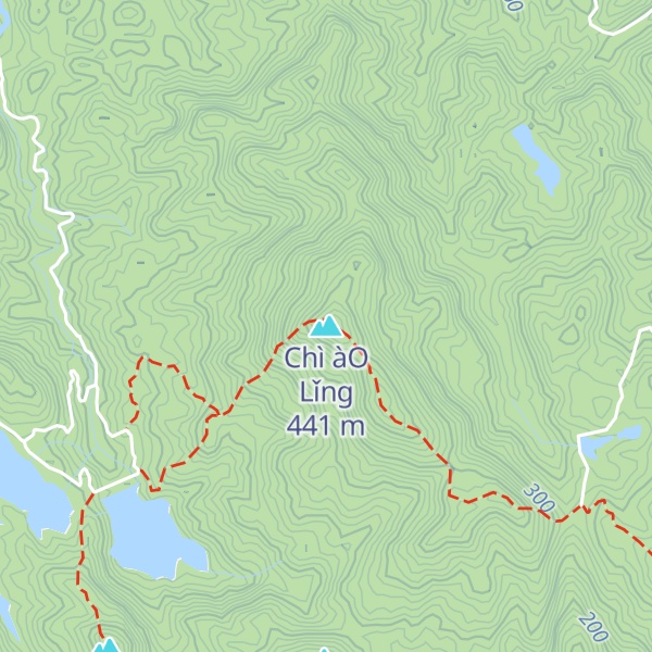 Map of Chì àO Lǐng