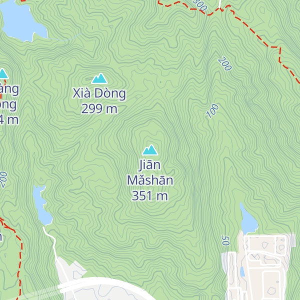 Map of Jiān Mǎshān