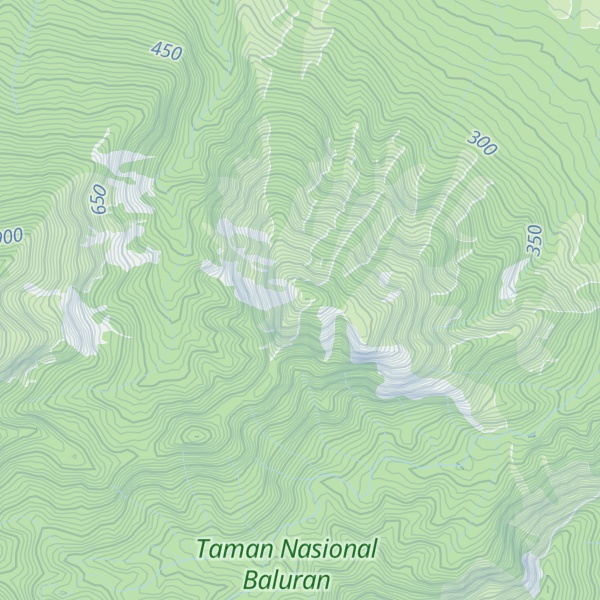 Map of Gunung Klosot