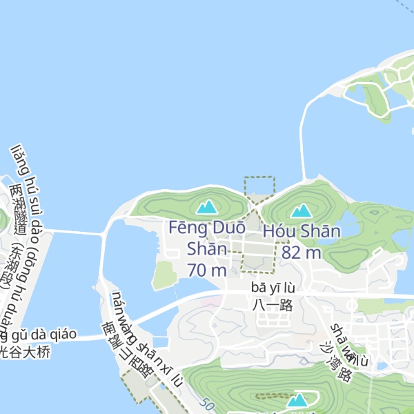 Map of Fēng Duō Shān