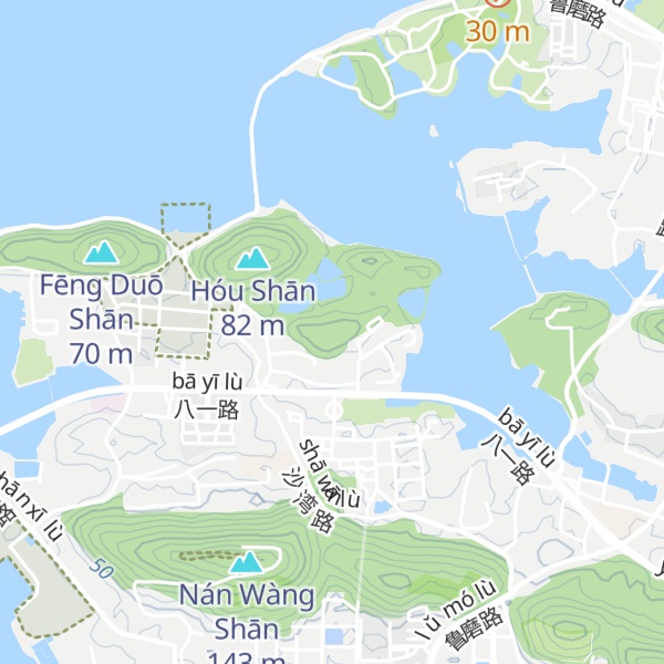 Map of Zhāng Jiāshān