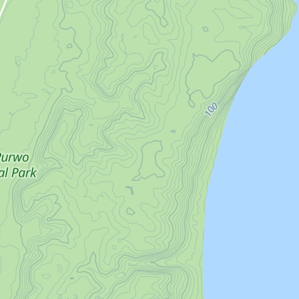 Map of Gunung Binas