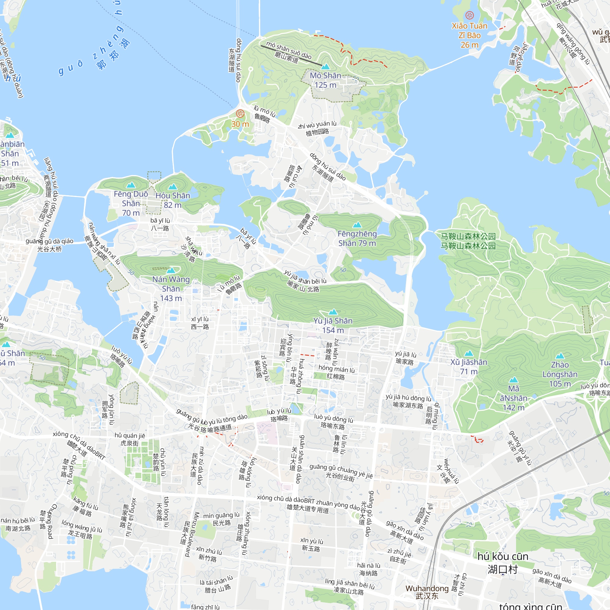 Fèng Fēi Tái map