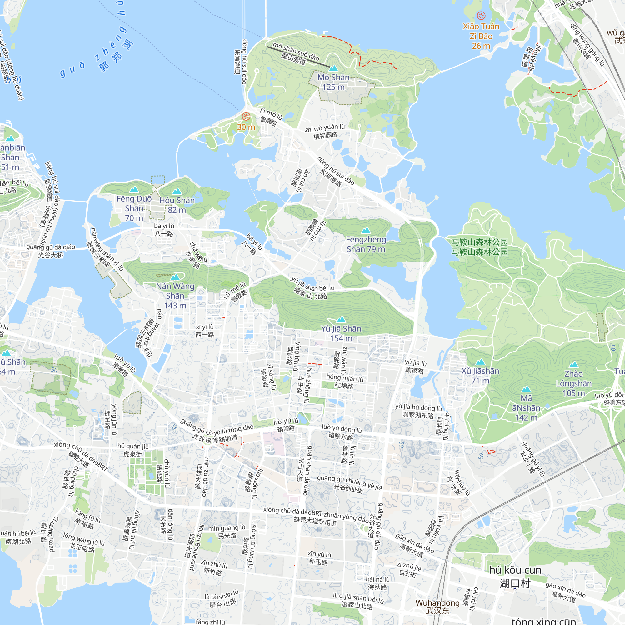 Fèng Fēi Tái map