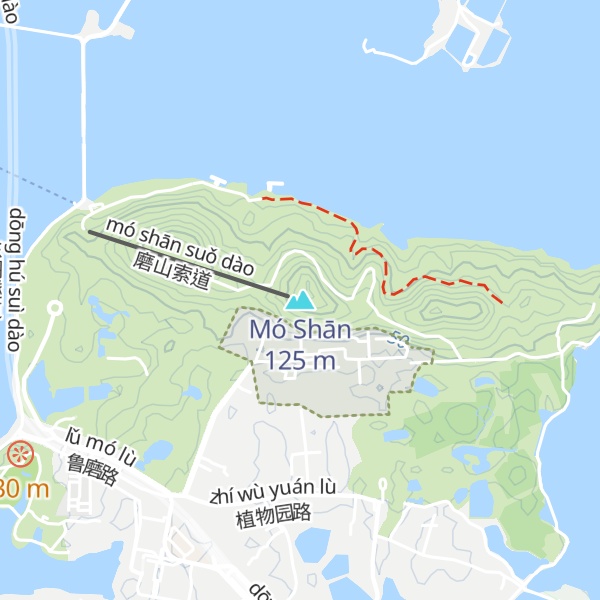 Map of Mó Shān