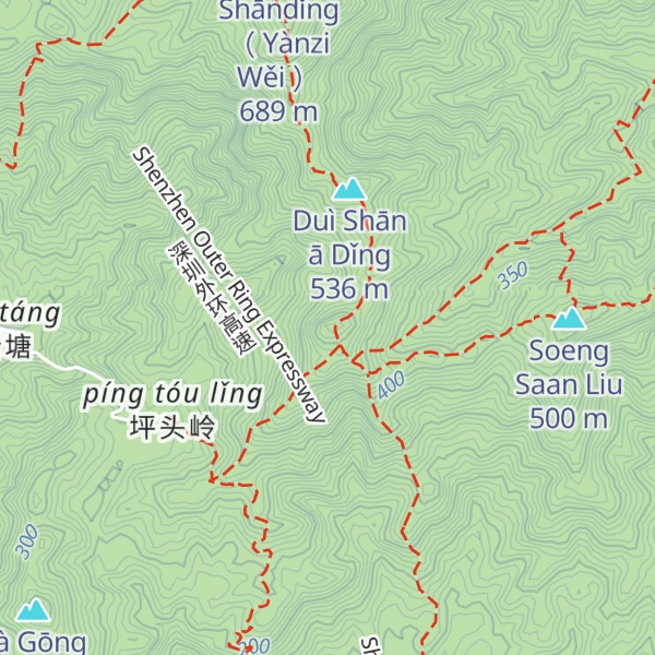 Map of Shí Yá Tóu