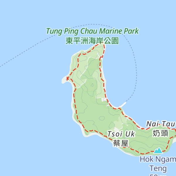 Map of Au Kung Shan