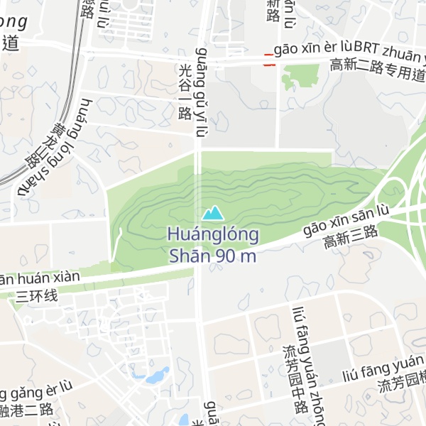Map of Huánglóng Shān