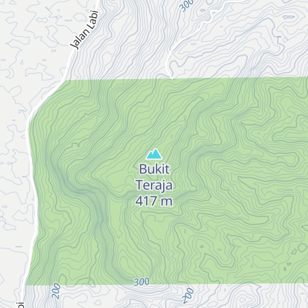 Map of Bukit Teraja