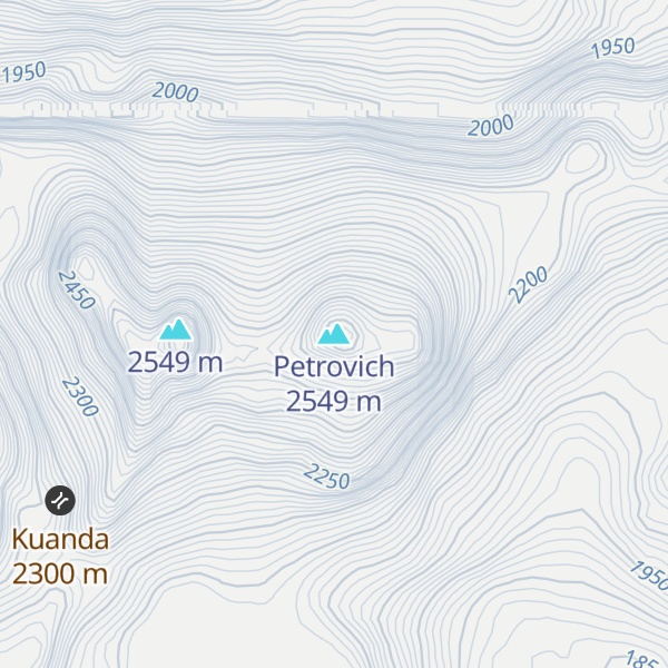 Map of Petrovich