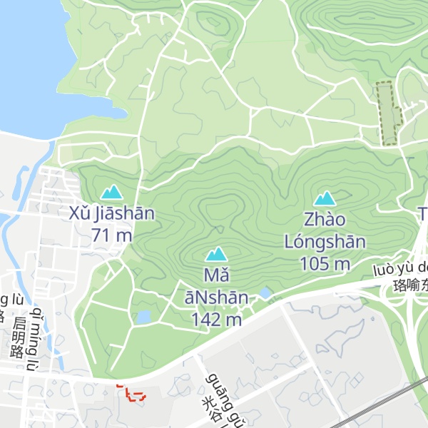 Map of Diào āNshān