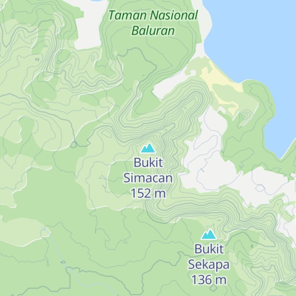 Map of Bukit Simacan
