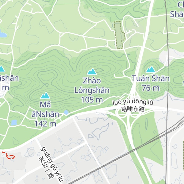 Map of Bā Jiāshān
