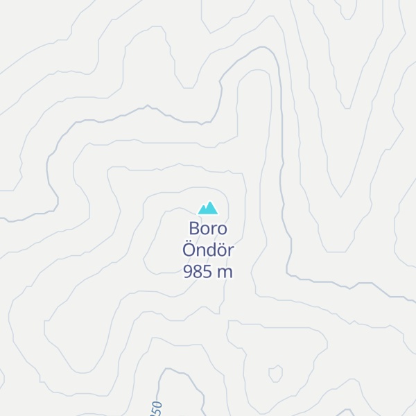 Map of Boro Öndör