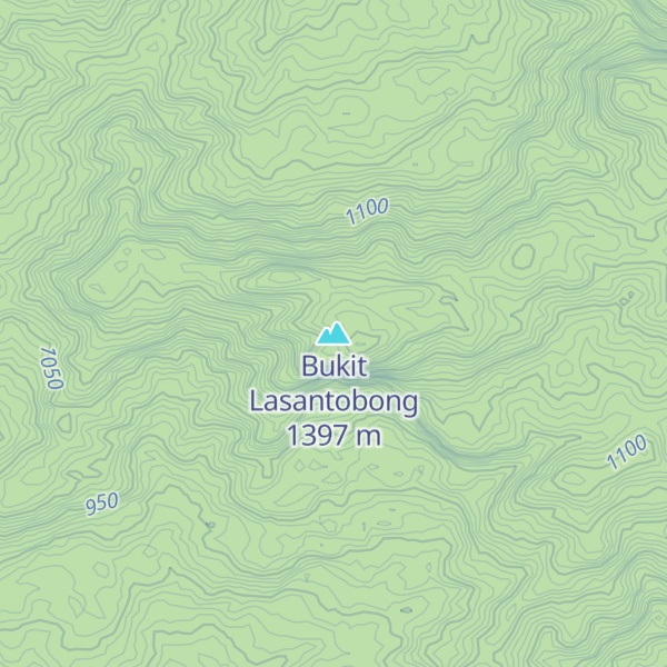Map of Bukit Lasantobong