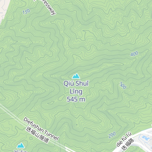Map of Qiú Shuǐ Lǐng