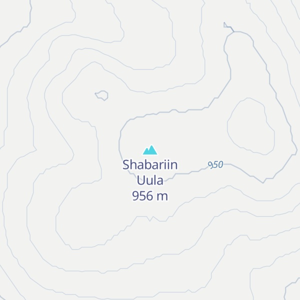 Map of Shabariin Uula