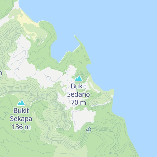 Map of Bukit Sedano