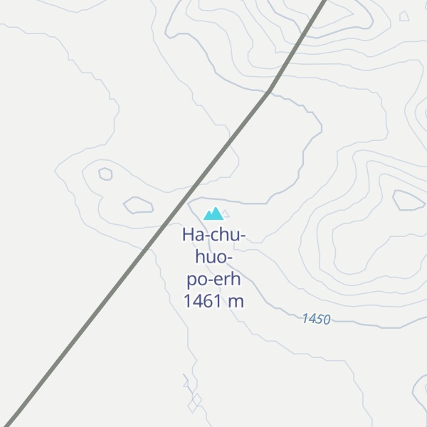 Map of Ha-chu-huo-po-erh