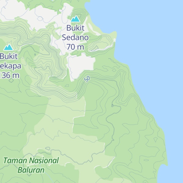 Map of Bukit Batuhitam