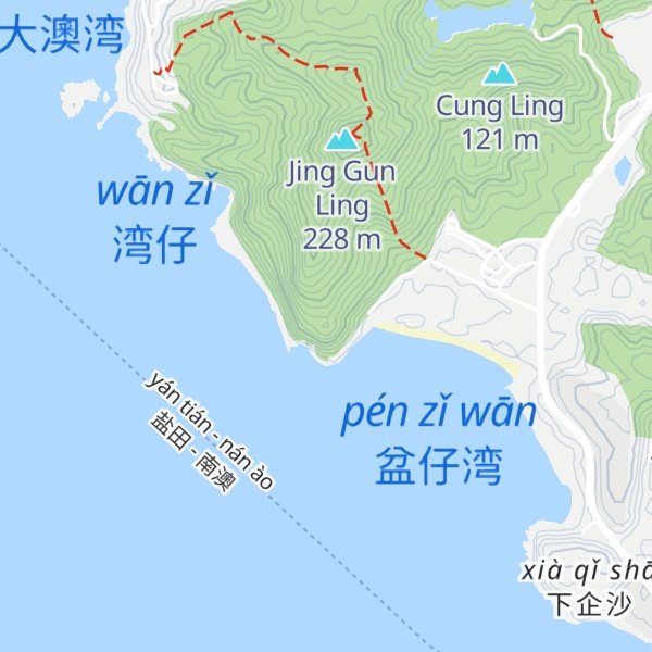Map of Leui Gung Pik