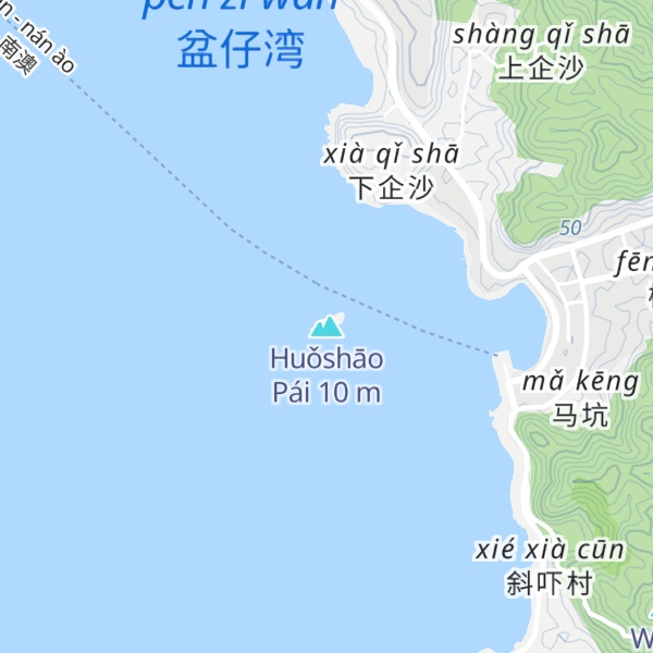 Map of Huǒshāo Pái