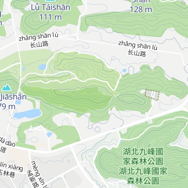 Map of Shímén Fēng