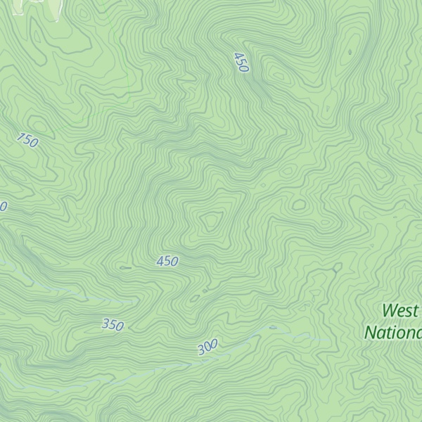 Map of Gunung Penginuman