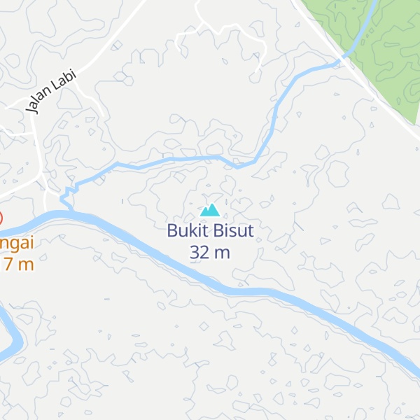 Map of Bukit Bisut