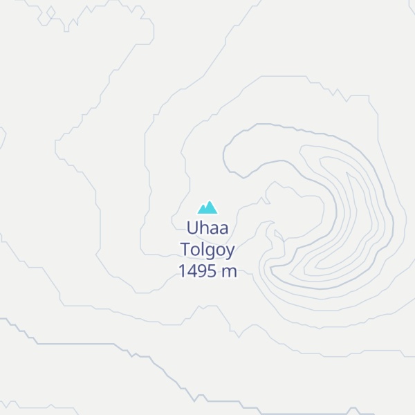 Map of Uhaa Tolgoy