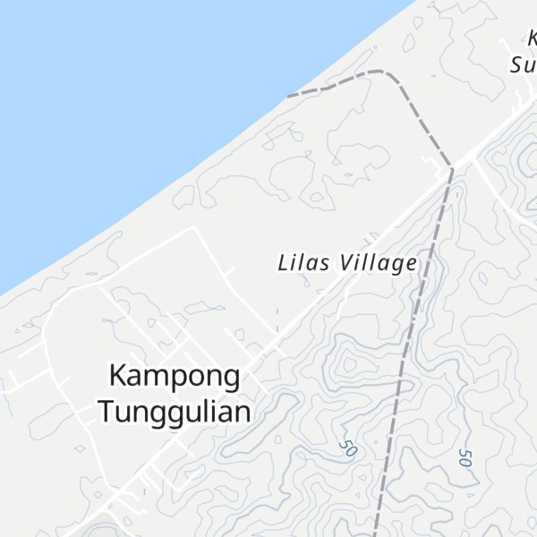 Map of Bukit Tunggulian