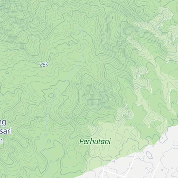 Map of Gunung Nyangkrut