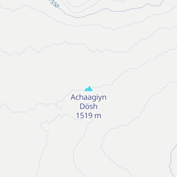 Map of Achaagiyn Dösh
