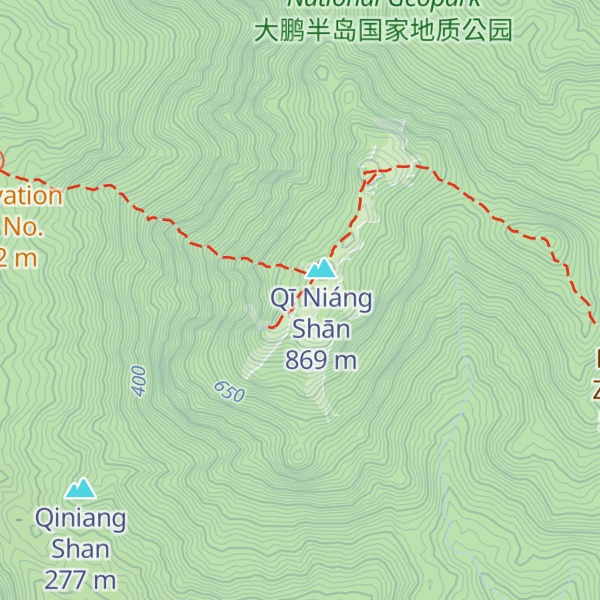 Map of Jīn Guī Bèi Tiāné